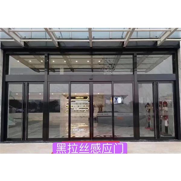 感应玻璃门